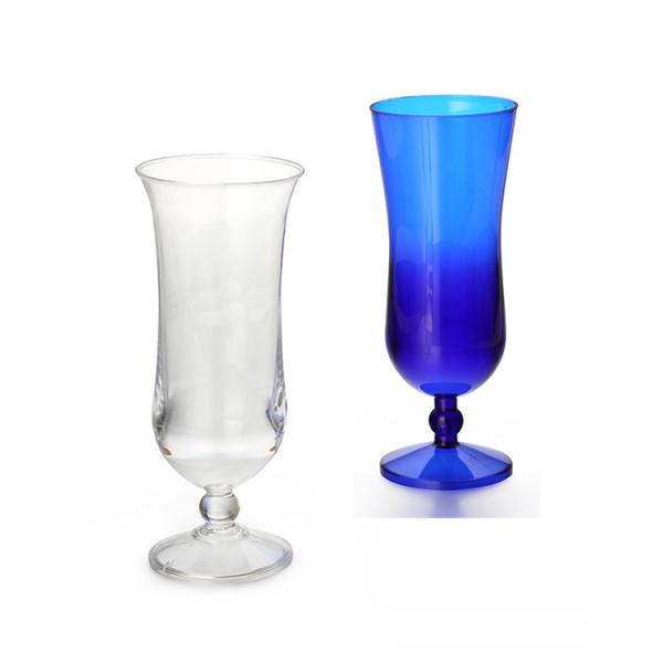 460ml Unbreakable Plastic Hurricane Glasses Juice Martini Plastic Cocktail Glasses 15oz