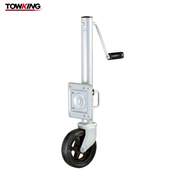 10''  Marine Swivel Trailer Jack Side Wind Trailer Jack 1500 Lbs With 8 Wheel