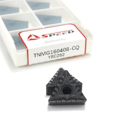 Ferramentas de carboneto de gerencio Indexable do triângulo TNMG160404 TNMG160408 TNMG2204 das inserções para o metal