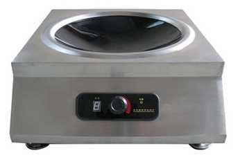 Counter Top SS304 3500W Commercial Induction Cooker For Supermarkets / Coffee