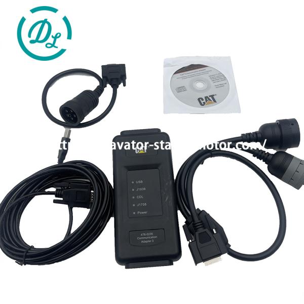 CAT Excavator Comm III Adapter 538-5051 478-0235 24V ECM Controller