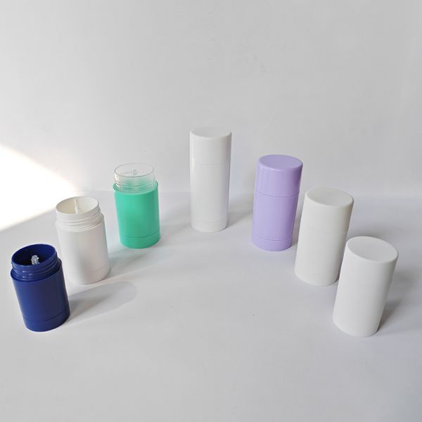 PP Material Empty Deodorant Stick with Bottom Filling Design and Travel-Friendly TSA Approved Size