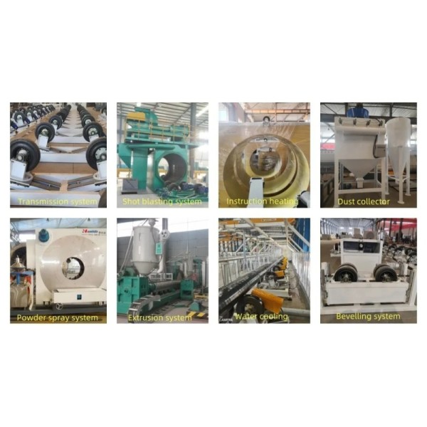 Steel Pipe 3LPE & FBE Anti-Corrosion Coating Machinery Manufacturer
