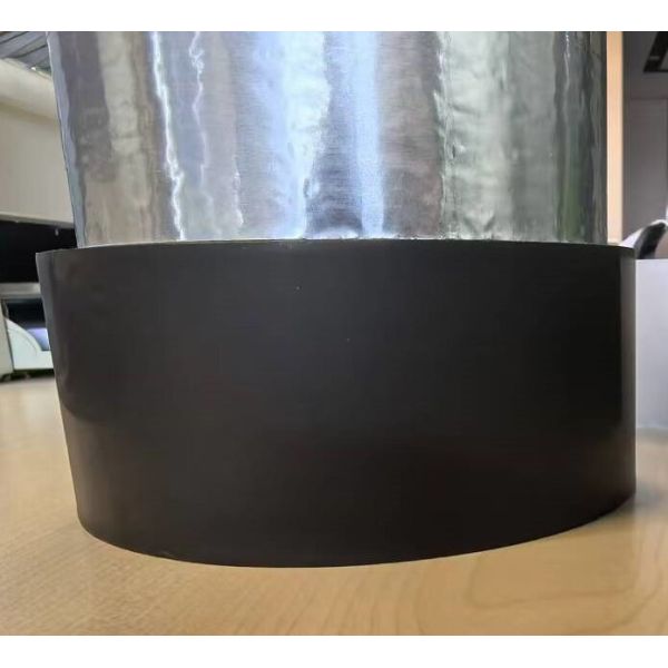 Black Aluminum Foil Adhesive Tape With Solvent Acrylic Adhesive