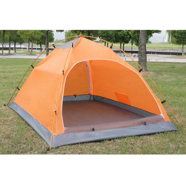 Hot Selling 2person Double Layer Backpacking Camping Tent Windproof Waterproof with Aluminum Poles Dome Tent(HT6068)