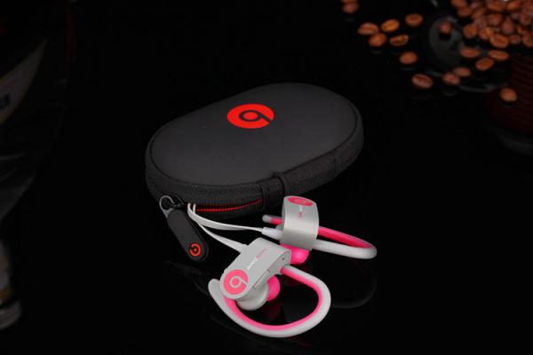 Beats By Dr. Dre Powerbeats 2 Wireless Pink/Grey-In-ear Sport Headphones
