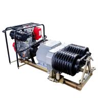 Le moteur à double tambour est propulsé par un treuil à câbles souterrains de 47 kn.