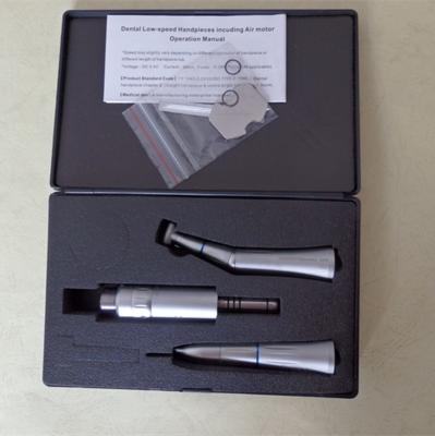 Ar reto interno interno Micromotor de Handpiece do pulverizador de água da turbina de baixa velocidade dental contra furos do ângulo 2/4