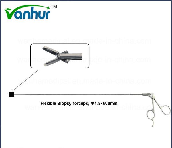 Ureterorenoscopy Urology Surgical Instruments Steel Flexible Biopsy Forceps Reusable