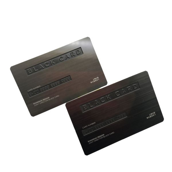Custom Unique Die Cut Metal Stainless Steel Business Card Personalized Sublimation Embossing Craft Card