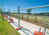 4mm Wire Diameter Temporary Fence Welded for Construction Site Perimeter