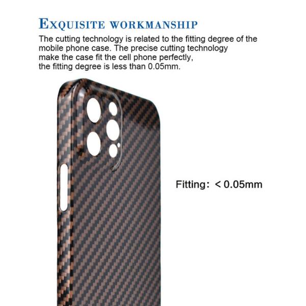 Dirtproof случай телефона волокна Aramid iPhone 12 Pro максимальный трудный