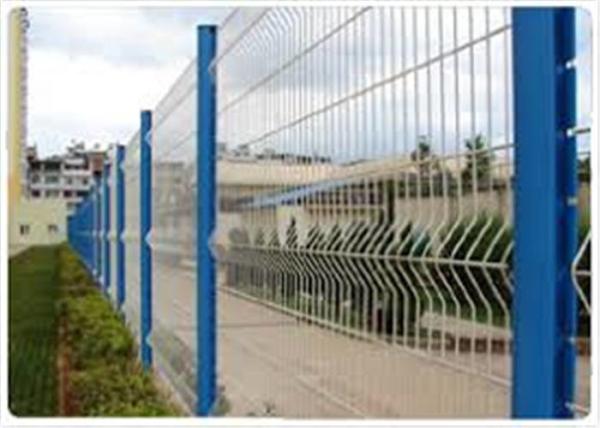 o fio 3D do soldado de 5mm curvou Welded Iron Fence modelo para o aeroporto da estrada