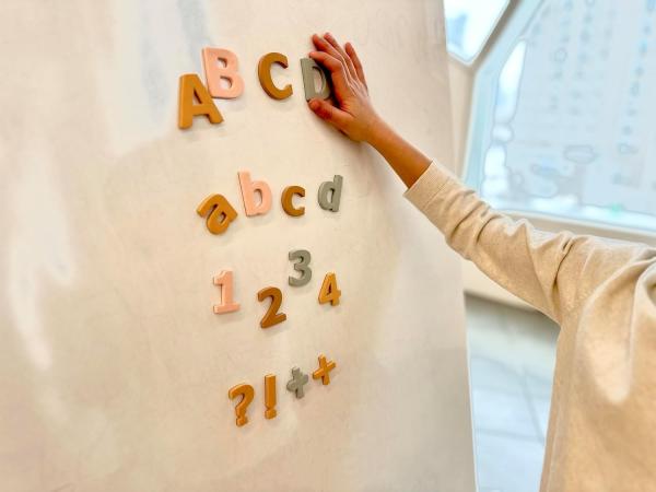 135PCS Magnetic Letters And Numbers In Soft Foam For Toddlers High Durability