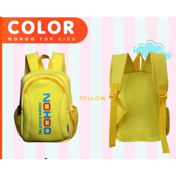 Double Shoulder Kids Schoolbag Dustproof with 40.5 × 30.5 × 7cm