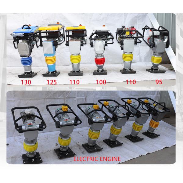 Handheld Gasoline Engine Rammer Jumping Vibrating Compactor Tamping Rammer for Tamping