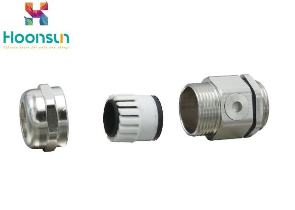 M63 X 1.5 Nickel Plated Air Permeable Brass Air Breather Valve Modified Rubber Seal