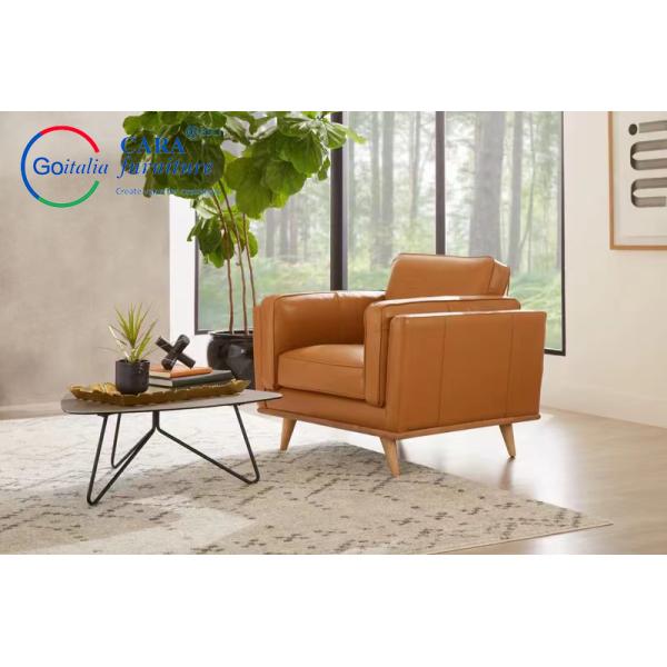 High End Customized Size Reception Furniture Living Room 3Pcs Solid Wood Leg Modern Sofas Pu Leather