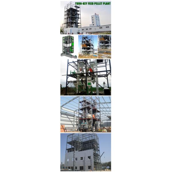 Low Noise Poultry Animal Feed Production Machine For Livestock Feed Line