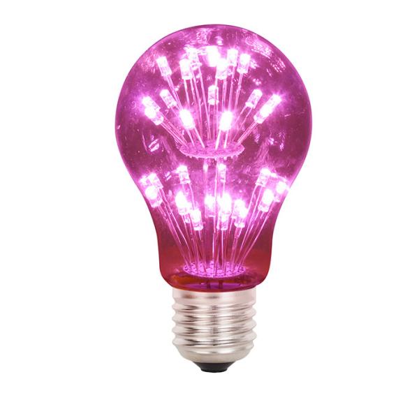 A60 Rgb 180lm G125 Light Bulb Led Vintage Filament Bulb  Ce Rohs Standard