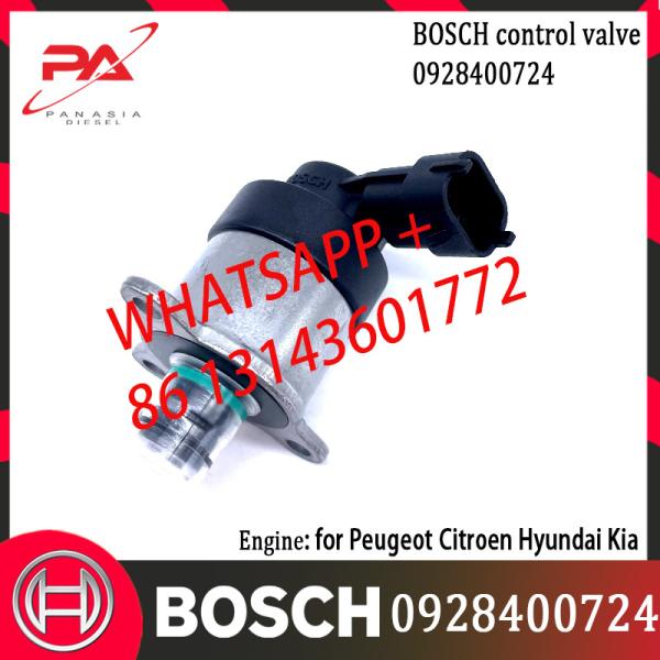 Válvula de solenoide de medición BOSCH 0928400724 para Peugeot Citroen Hyundai Kia
