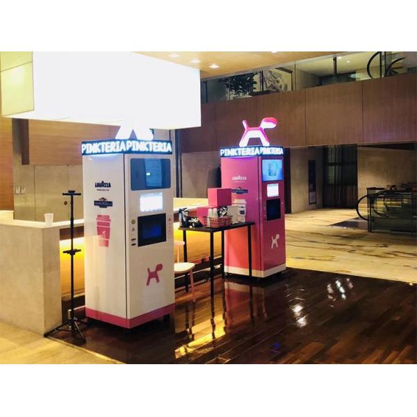 Машина для продажи кофе из нержавеющей стали для офиса