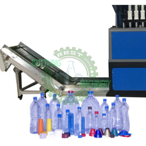 2400BPH Automatic Preform Loading 4 Cavity Bottle Blow Molding Machine