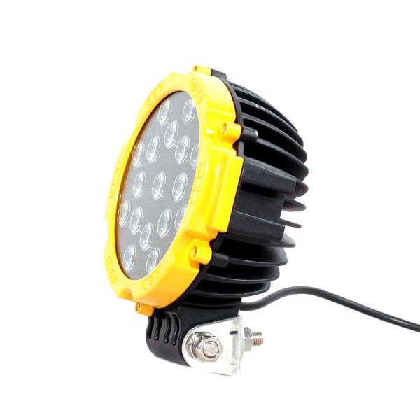 51 Watt Round Led Flood Lights Outdoor High Power 10-30V DC 6000K