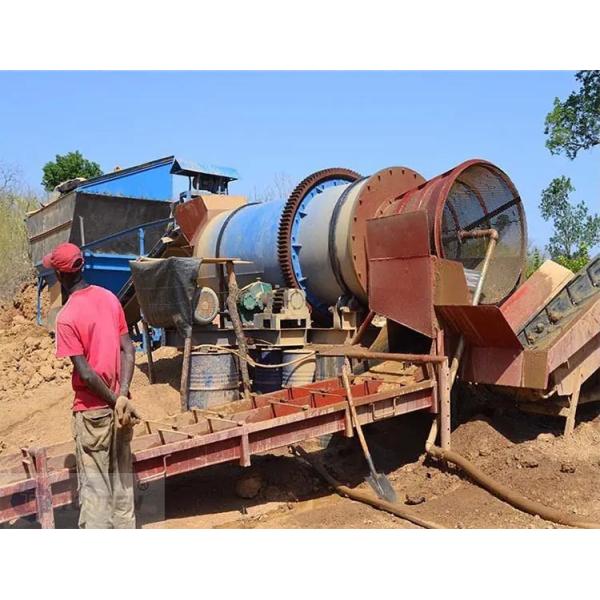 Quarzo piedra limpia automática tambor máquina de lavado de arena fábrica de arena y grava