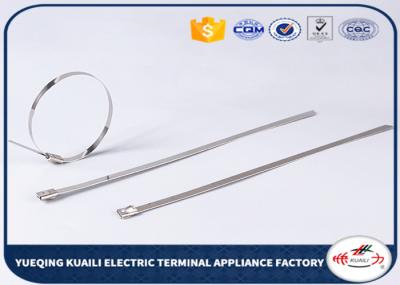 Self - locking stainless steel wire ties all size metal zip ties