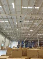 2mm 厚さ 刃 7.3m 直径 HVLS 配送センター用の天井扇風機