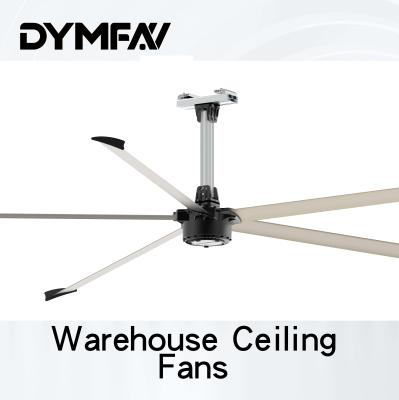 Big High Volume Industrial Ceiling Fans Reversible Giant HVLS Large 24ft Fan