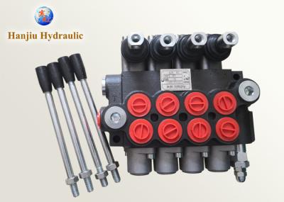 4 pressão hidráulica da válvula de controle direcional P40L/Min de Monoblock do trator do carretel 31.5MPa