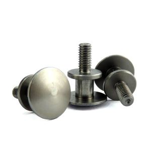 Plain Finish Stainless Steel Truss Head Shoulder Screw with HV250-600 Hardness and ISO9001:2015 Certification