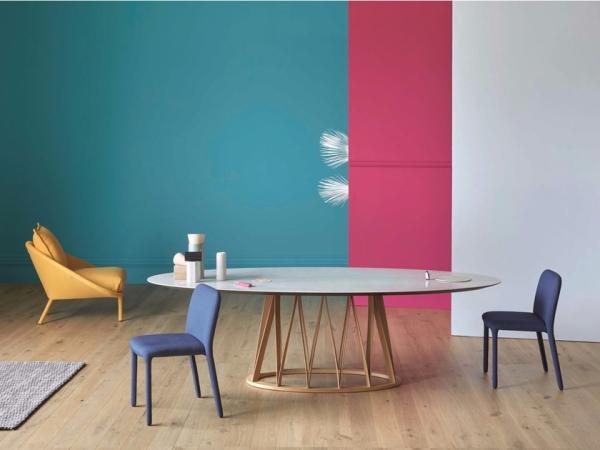 ACCO Modern Wood Coffee Table With Canaletto Walnut Materials 200 X 120 X 75 H