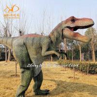 Dino World Costume de dinosaure réaliste Pieds cachées Simulation de costume de dinosaure animatronique