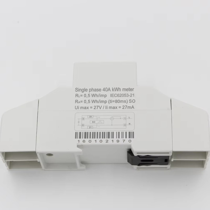 XTM35S Series Single-Phase 2-Wire Smart KWH Energy Meter 10(40)A 230V Analog Display DIN Rail Mount RS485 Communication 1.0