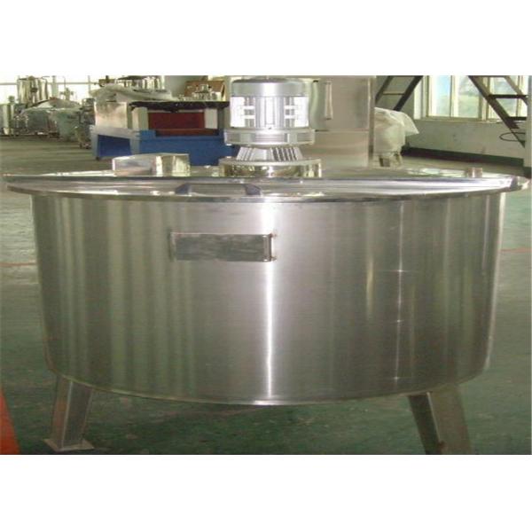 Ice Cream Processing Plant Heating Cooling Tank / Food Grade Stainless Steel Tanks