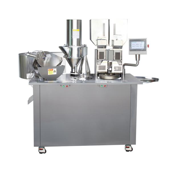Semi Automatic Capsule Filling Machine Stainless Steel 20000-40000 Capsules/H