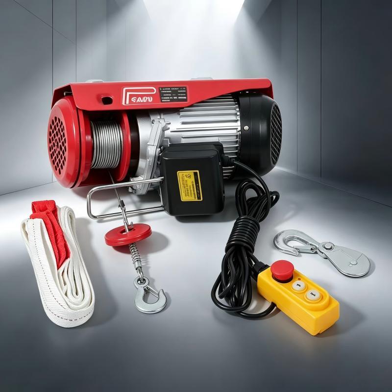 Low Noise Mini Wire Rope Hoist PA300 PA400 PA600 PA800 PA1000 Mini Hoist Winch