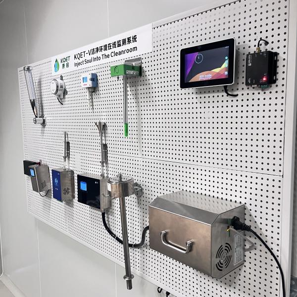 Cleanroom Environmental Monitoring Systems , Online Monitoring Solution