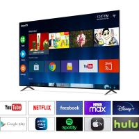 32 40 50 55 65 Inch Frameless Smart TV 4K UHD Android Ultra Slim Bezel