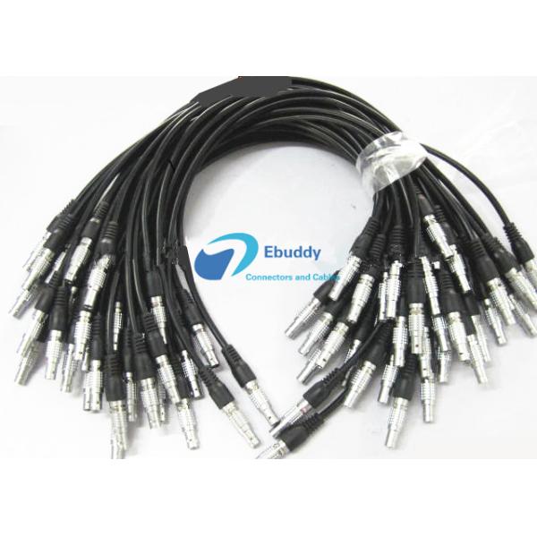 Собрание силовых кабелей ЛЭМО ФИШЕРА Хиросе изготовленное на заказ для медицинских аудио видео- войск