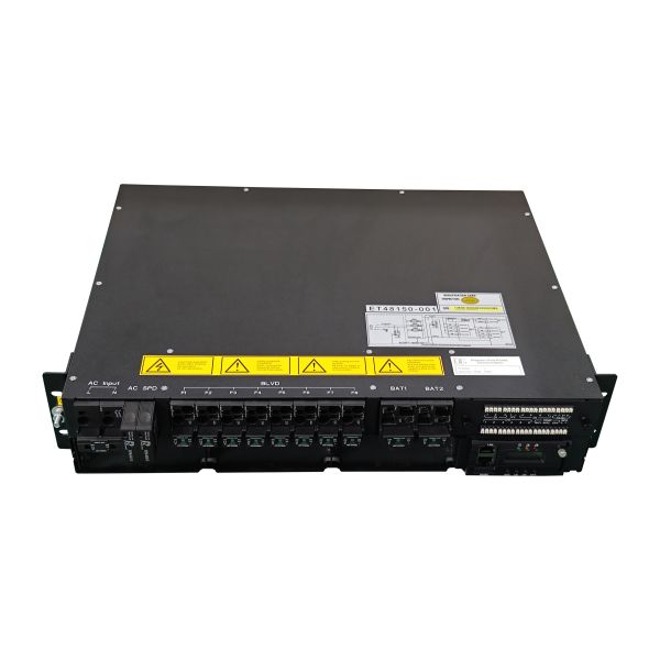 ET48150001 2U 9kW Compact -48V DC Telecom Power Shelf for Access Networks and Edge Communication Sites