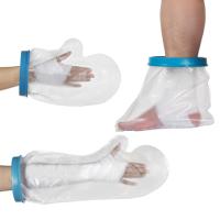 La couverture imperméable de fonte de jambe pour le protecteur Vulnus de bandage de douille de douche échaudent la blessure de cheville de brûlure