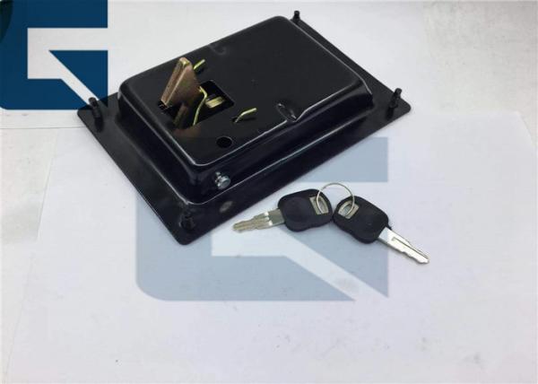 Fechamento do lado da porta dos acessórios da máquina escavadora do  E320D2, fechamento da capa do motor
