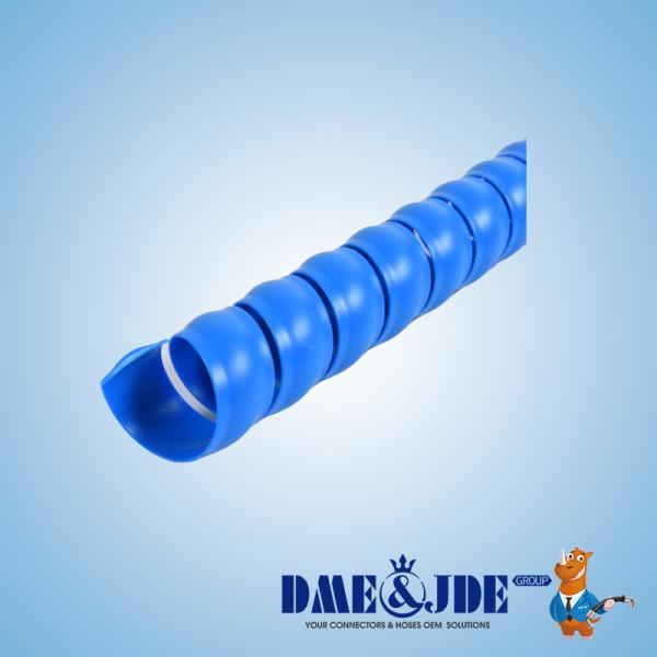 Bow Plastic Spiral Wrap Protective Sleeve Cold Resistance And Wear Resistant