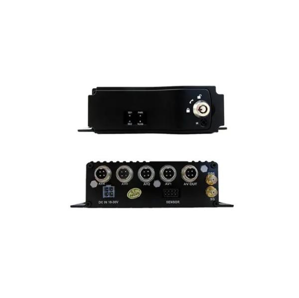 AHD HDD Mobile DVR For Car 4CH With GPS WIFI G-Sensor RS485 RS232 RJ45 1080p Record 256GB X 2 Storage