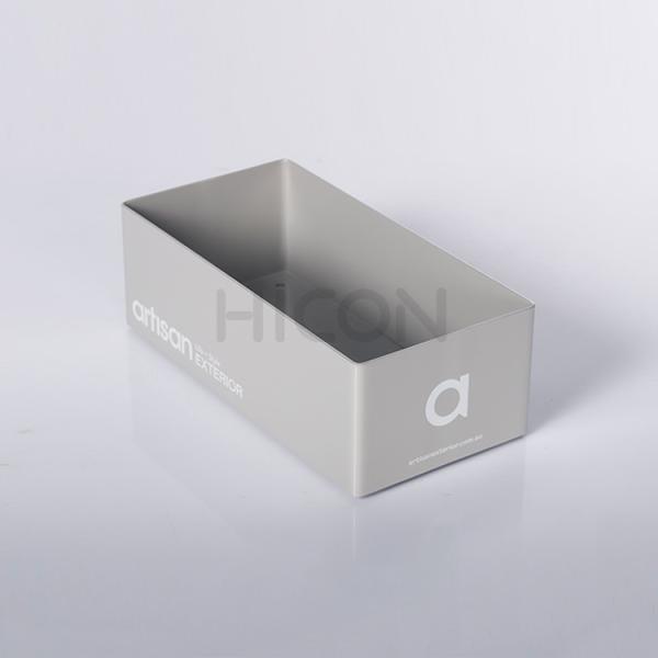 Ceramic Tile Showroom Displays Ideas Custom Brand Logo Metal Tile Box