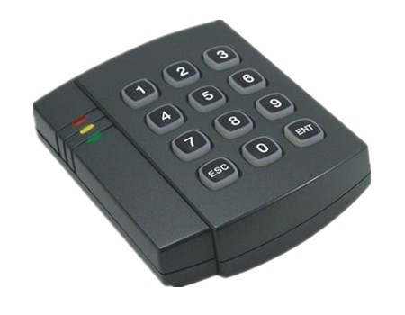 10L gate access control system rfid access control reader 10 EM4100 keychains 125KHz Card Reader For Door Access